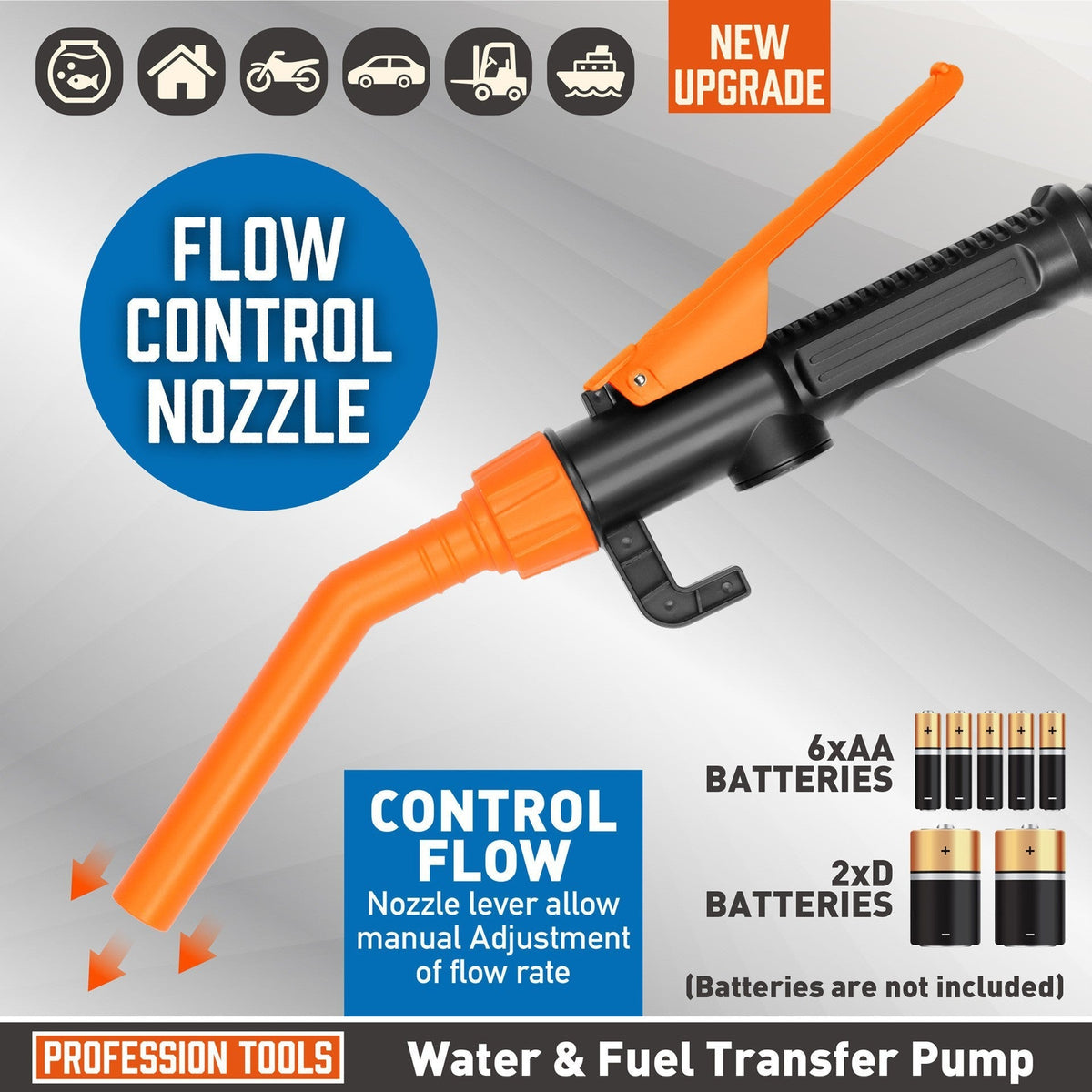 🎁HOT SALE - 50%OFF🔥Automobile Fuel Transfer Pump